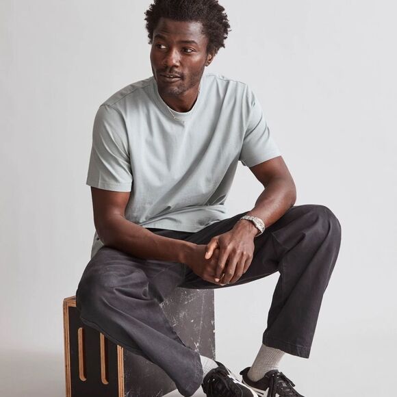 Madewell Garment-Dyed Allday Crewneck Tee - Picture 1 of 8